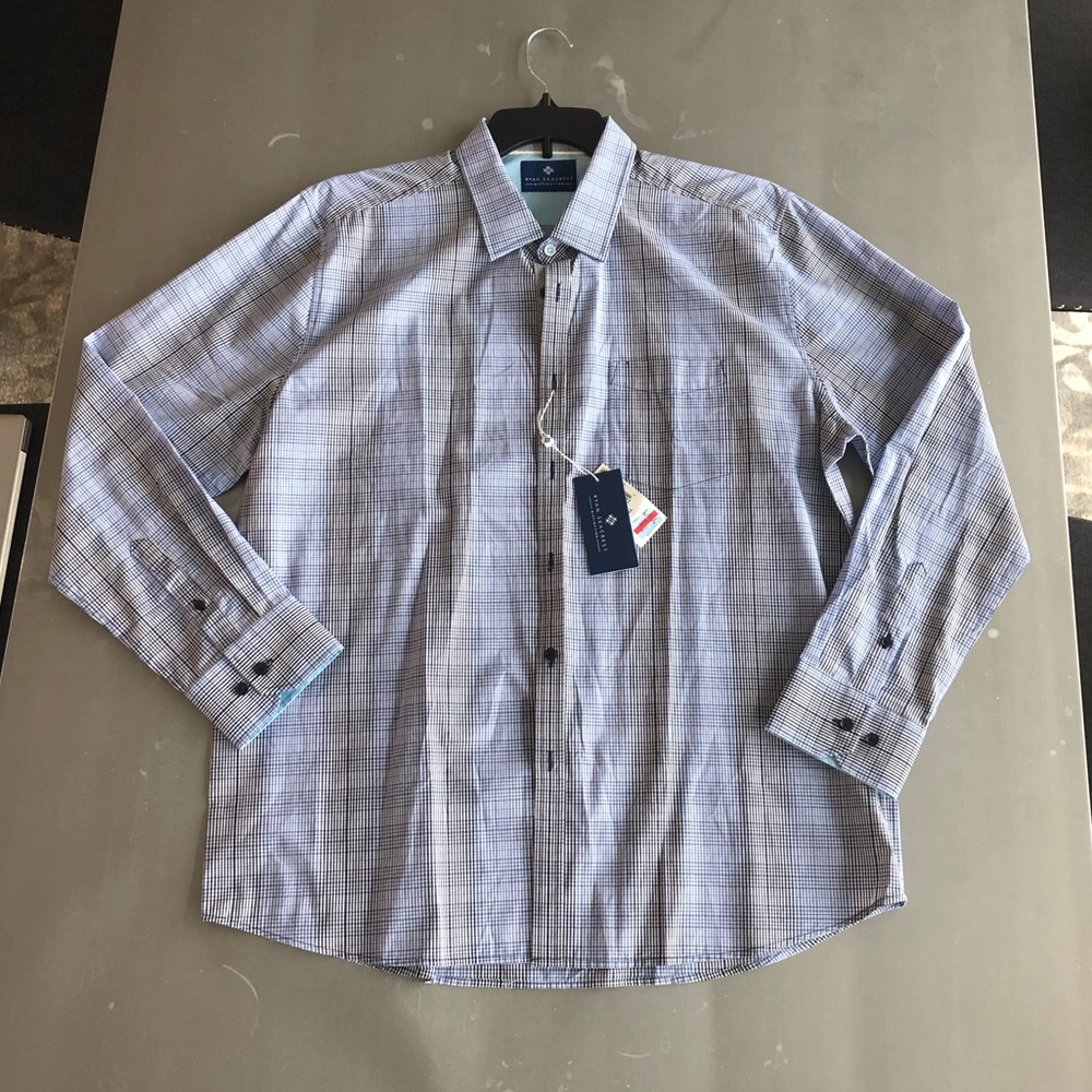 Ryan Seacrest Men’s Dress Shirt Size XL
